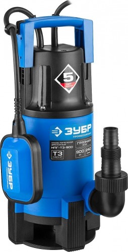 Насос дренажный ЗУБР НПГ-Т3- 750-С НПГ-Т3-750-С - изображение 2