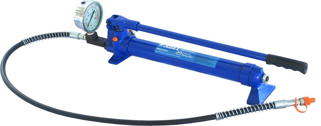 Насос гидравлический ручной AE&T T03030PM  30 т с манометром