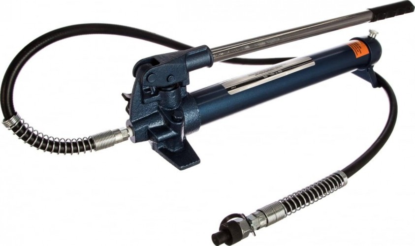 Насос гидравлический со шлангом STELS 10 т для 10-тонной растяжки 51358