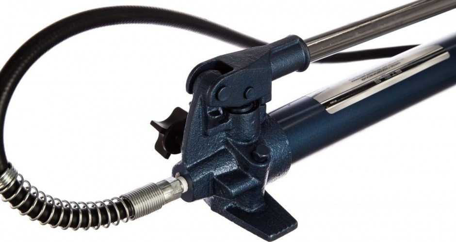 Насос гидравлический со шлангом STELS 10 т для 10-тонной растяжки 51358 - изображение 2