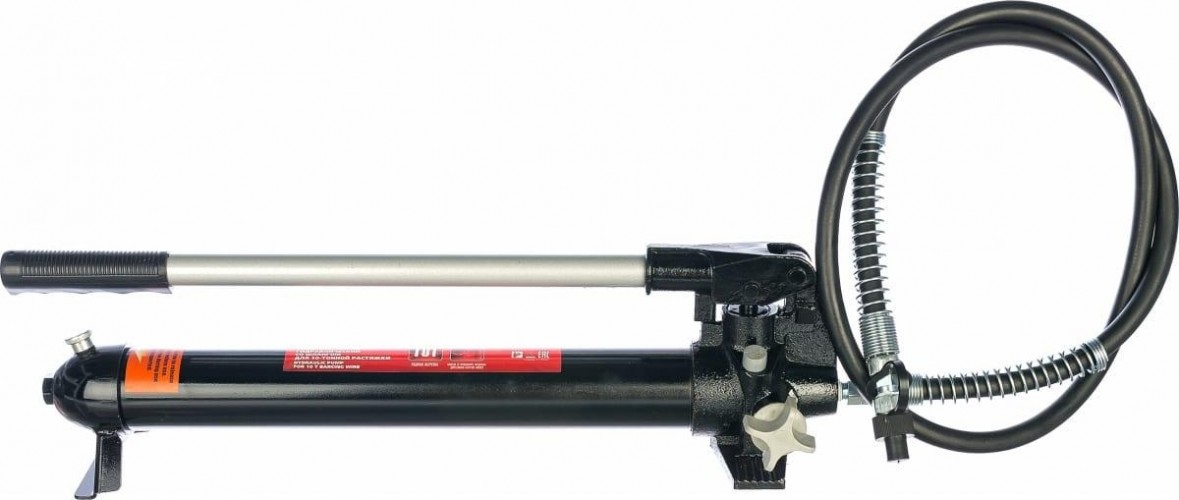 Насос гидравлический со шлангом MATRIX 10 т для 10-тонной растяжки 513255