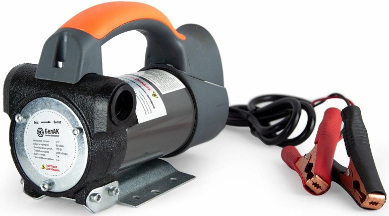 Насос перекачки топлива БелАК "Гелиос" помповый, 12V, 50 л/мин (БAK.11032) БАК.11032 - изображение 3