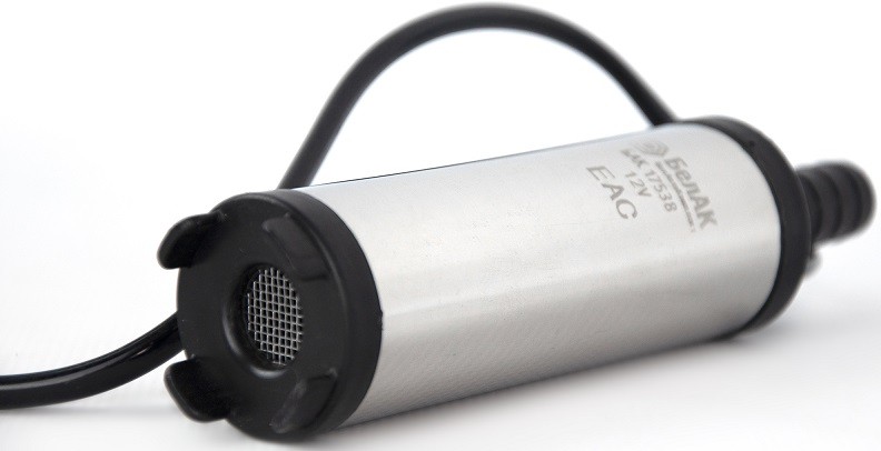 Насос перекачки топлива БелАК 12V D38 погружной, съемный фильтр, для канистр (БAK.17538) БАК.17538 - изображение 4