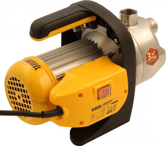 Насос поверхностный Denzel GP1200Х 97204 - изображение 2