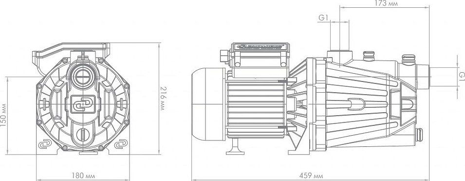 Насос поверхностный ДЖИЛЕКС ДЖАМБО 70/50 П (2.0) 3006 - изображение 5