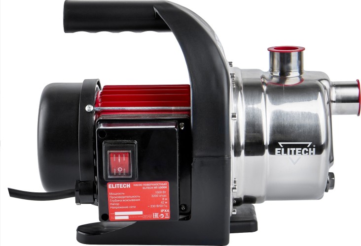 Насос поверхностный ELITECH НП 1000Н 205650 - изображение 2