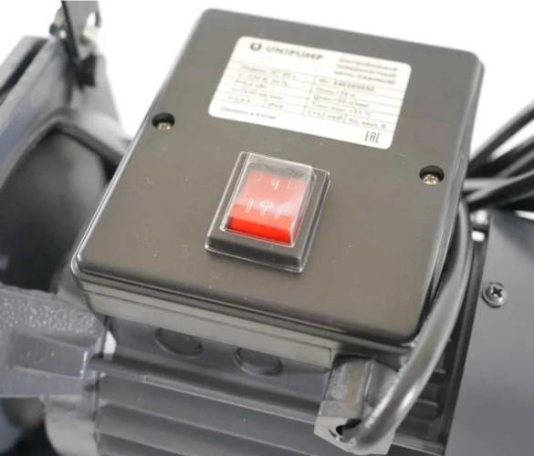 Насос поверхностный UNIPUMP JET110 L с ручкой и кнопкой включения 24561 - изображение 4