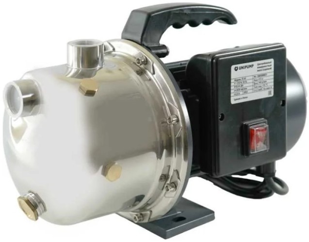 Насос поверхностный UNIPUMP JS100 с ручкой и кнопкой включения 93838