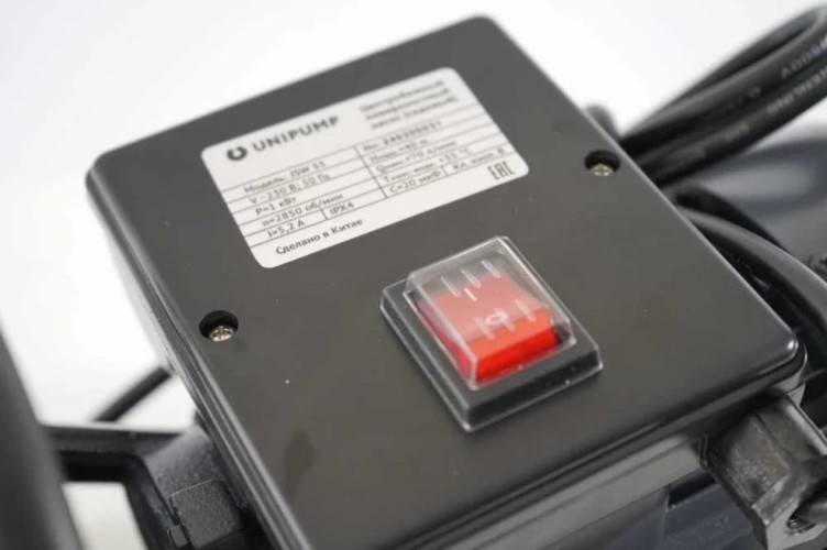 Насос поверхностный UNIPUMP JSW 55 с ручкой и кнопкой включения 17048 - изображение 3