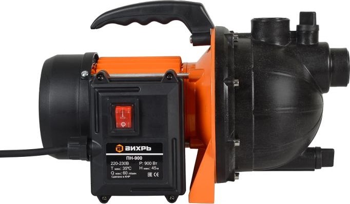 Насос поверхностный ВИХРЬ ПН 900 68/4/2 - изображение 2