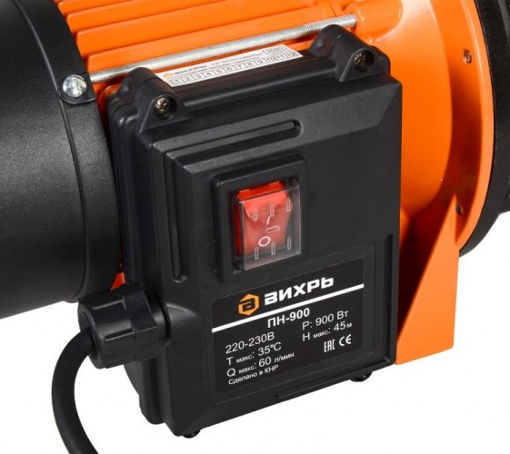 Насос поверхностный ВИХРЬ ПН 900 68/4/2 - изображение 5