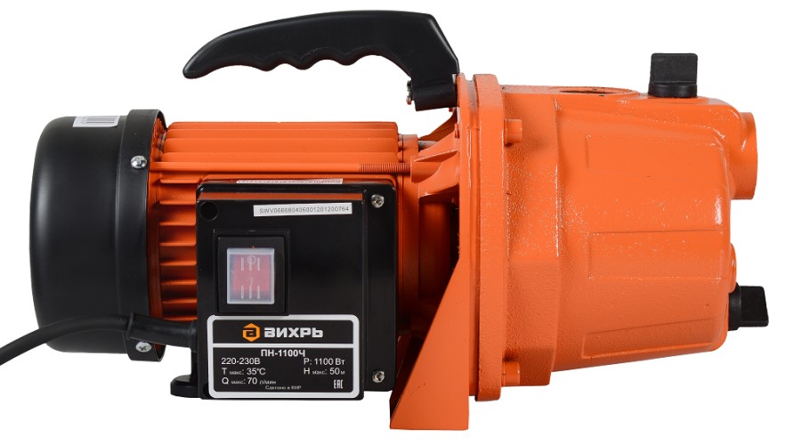 Насос поверхностный ВИХРЬ ПН1100Ч 68/4/6 - изображение 3