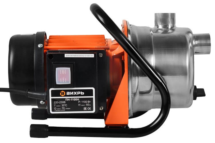 Насос поверхностный ВИХРЬ ПН1100Н 68/4/3 - изображение 3