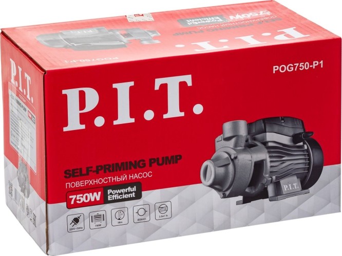 Насос садовый P.I.T. POG750-P1 - изображение 5