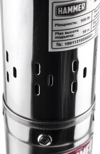 Насос скважинный Hammer NAP500/95SP шнековый  131-055 - изображение 2