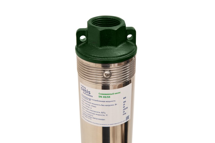 Насос скважинный OASIS SN 45/55 L 4640130943042 - изображение 4