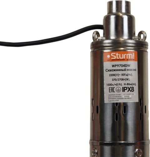 Насос скважинный Sturm WP9704DW - изображение 11