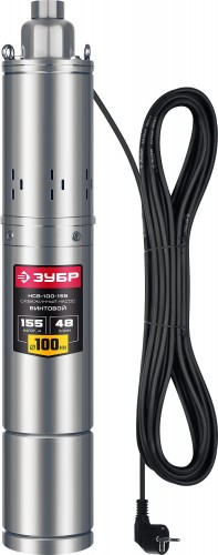 Насос скважинный ЗУБР НСВ-100-155 винтовой
