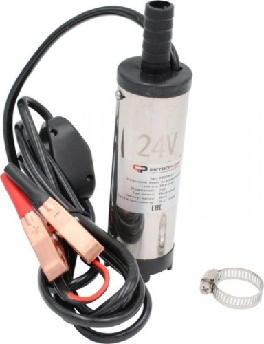 Насос топливный электрический Petropump DCTP-24 24в для дт и воды, 25 л/мин PP220017