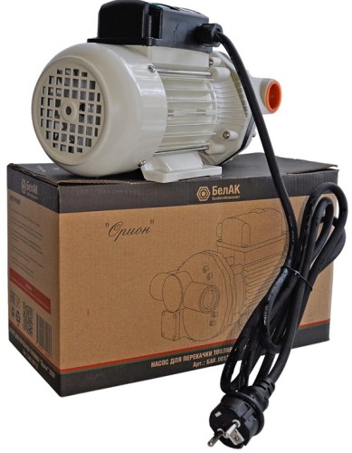 Насос топливный электрический БелАК ОРИОН перекачки и мочевины (adblue) 220v, 40 л/мин БАК.00122 - изображение 2