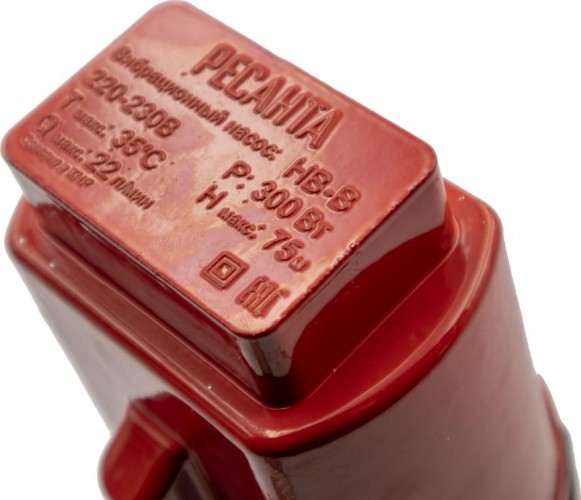 Насос вибрационный Ресанта НВ-40В 77/8/7 - изображение 4