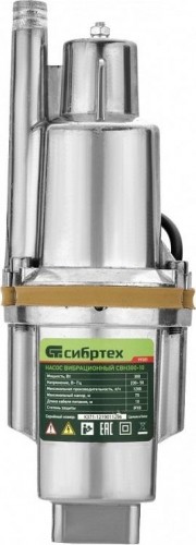 Насос вибрационный СИБРТЕХ СВН300-10 верхний забор 99301 - изображение 3
