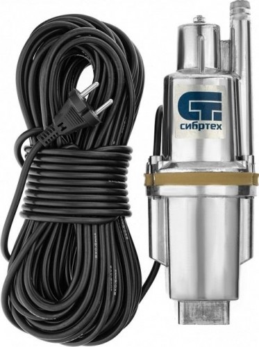 Насос вибрационный СИБРТЕХ СВН300-10 верхний забор 99301