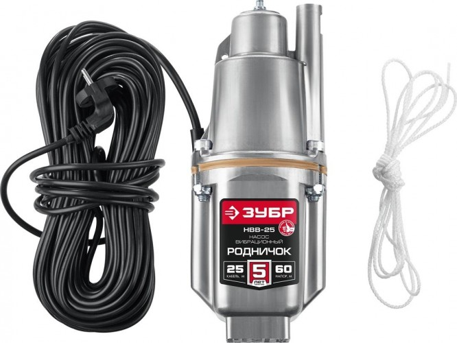 Насос вибрационный ЗУБР Родничок-В НВВ-25 НВВ-25 - изображение 4