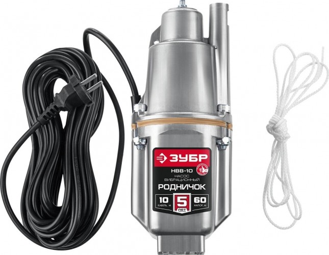 Насос вибрационный ЗУБР Родничок-В НВВ-10 НВВ-10 - изображение 4