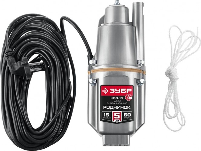 Насос вибрационный ЗУБР Родничок-В НВВ-15 НВВ-15 - изображение 4