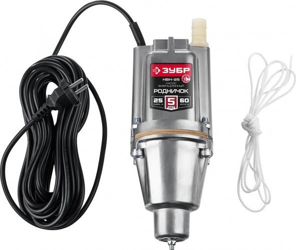 Насос вибрационный ЗУБР Родничок-Н НВН-25 НВН-25 - изображение 4