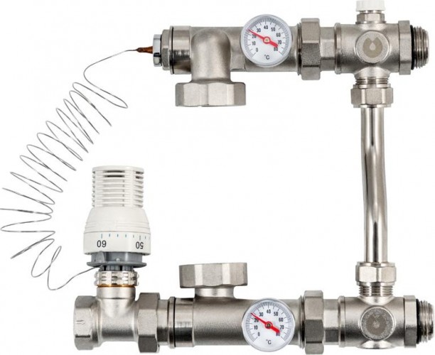 Насосно-смесительный узел UNIPUMP MIX LOOP 89 для систем отопления 38745