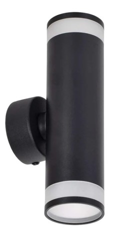 Настенный светодиодный светильник IEK LIGHTING 4009 2хGU10 черн.  LT-UBB0-4009-GU10-2-K02