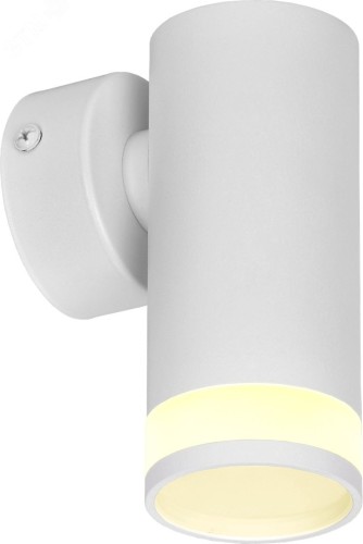 Настенный светодиодный светильник IEK LIGHTING 4008 GU10 бел.  LT-UBB0-4008-GU10-1-K01