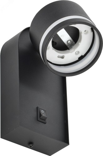 Настенный светодиодный светильник IEK LIGHTING 4035 gx53 черн. iek LT-UBB0-4035-GX53-1-K02