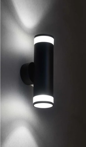 Настенный светодиодный светильник IEK LIGHTING 4009 2хGU10 черн.  LT-UBB0-4009-GU10-2-K02 - изображение 2
