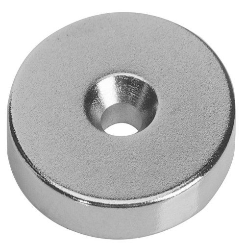 Неодимовый магнит REXANT 72-3604 диск 30х5 мм с зенковкой 10х5,5 мм, 1 шт