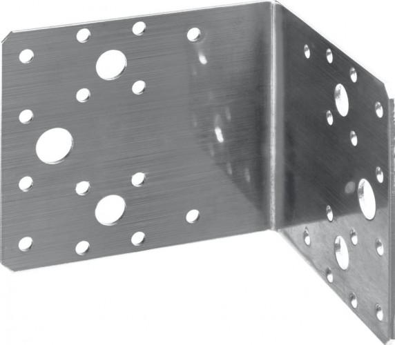 Нержавеющий крепежный уголок ЗУБР НКУ-2.0 65х90х90х2мм 310526-65