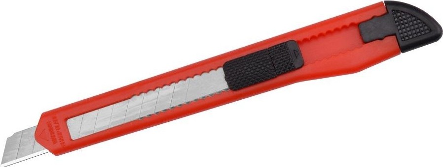 Нож Autovirazh AV-0709 с отламывающимися сегментами 9 мм