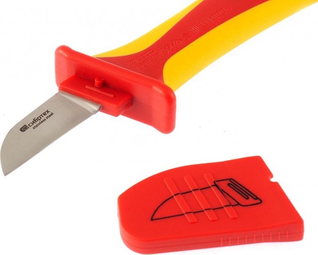 Нож для снятия изоляции диэлектрический СИБРТЕХ 78800 - изображение 2