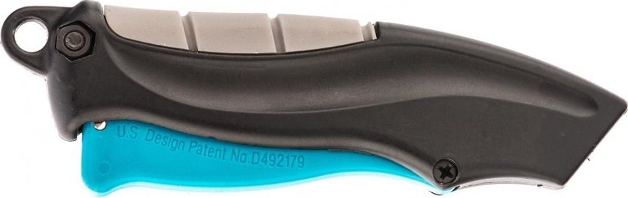 Нож для строительных работ GROSS 100 мм, мини авто выброс/возврат лезвия 78873 - изображение 2