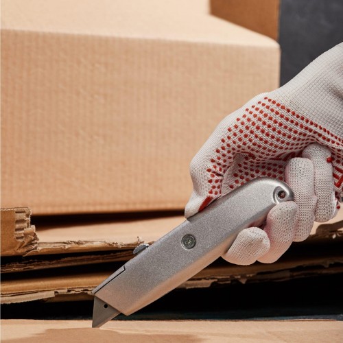 Нож для строительных работ REXANT 12-4907 с трапециевидным выдвижным лезвием - изображение 4