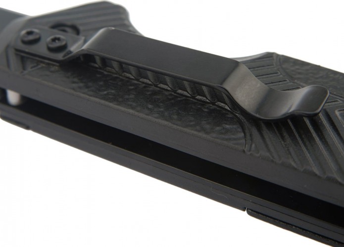 Нож для строительных работ REXANT Black Spear складной полуавтоматический 12-4909-2 - изображение 4