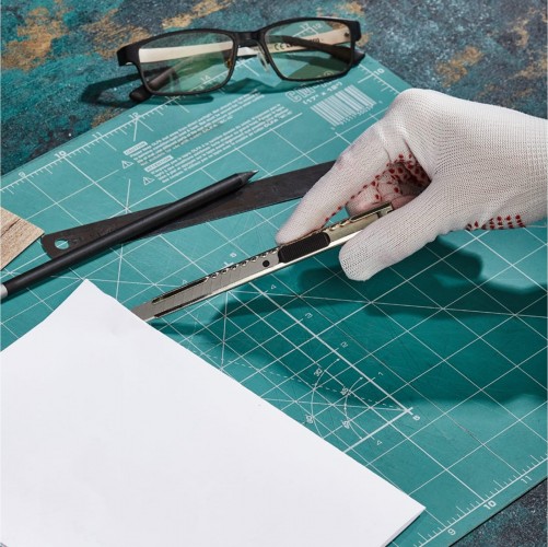 Нож для строительных работ REXANT 12-4906 с сегментированным лезвием 9 мм - изображение 4