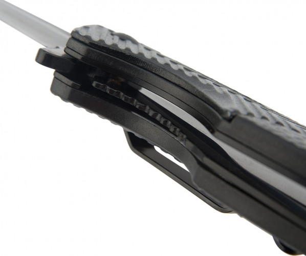 Нож для строительных работ REXANT Black Spear складной полуавтоматический 12-4909-2 - изображение 5