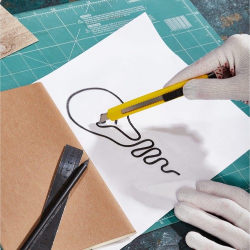 Нож для строительных работ REXANT 12-4905 с сегментированным лезвием 9 мм - изображение 5