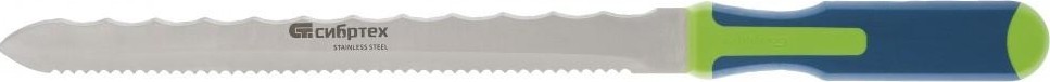 Нож для строительных работ СИБРТЕХ 2-стороннее лезвие для резки теплоизоляционных панелей 79027