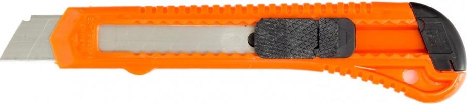 Нож для строительных работ Sparta 18 мм выдвижное лезвие 78974