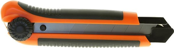 Нож для строительных работ Sturm 1076-08-07 25мм, 2-х компонент. корпус, винтовой фиксатор - изображение 3