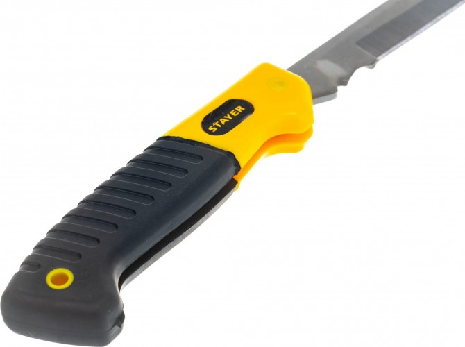 Нож для строительных работ STAYER SK-R монтерский, складной, прямое лезвие, professional 45408 - изображение 3